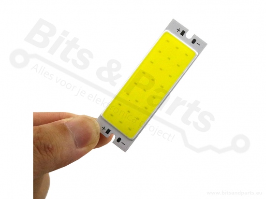 LED Balkje COB 12V / 5W high power wit